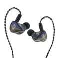 thumbnail image 4 of Auriculares con cable Linsoul Kiwi Ears Forteza 1BA + 2DD HiFi (negros), 4 of 7