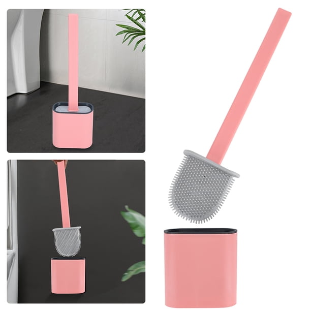 Cepillo De Largo Montado En La Pared Con Soporte, Juego De Cepillos De Limpieza Para Accesorios De