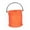 A-Orange, variant on Pedty 1X Folding Bucket Bathroom Products Retractable Children'S Fishing Net and Insect Net Folding Bucket Folding Bucket