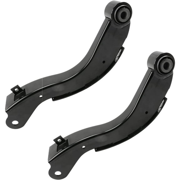 Detroit Axle - Rear 2pc Control Arms for 13-17 Chevrolet Equinox GMC Terrain, 2 Upper Control Arms Set 2013 2014 2015 2016 2017 Replacement