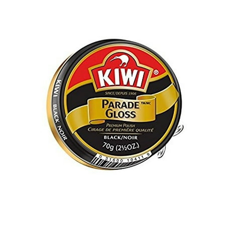Kiwi Parade Gloss - Kiwi Parade Gloss Shoe Polish - Black, 2.5 oz (Large)
