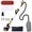 Yellow+Black + ABS, variant on Drywall Sander, 780W Electric Drywall Sander with Vacuum Dust Collection 6.5A Motor Dustless Floor Sander with Variable Speed 900-1800RPM, LED Light, Extendable & Foldable Handle,