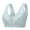 Light Blue, variant on Bras for seniors Women, 2024 Comfortable Bralette for Elderly Convenient Front Close Button Bras(Light Blue,90B)