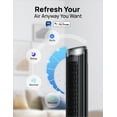 thumbnail image 7 of Dreo 4-Speed Wide Angle Oscillation Tower Fan, 7 of 7