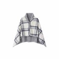 thumbnail image 2 of Fwttom Facecloth Cover Blanket Shawl Blanket Colorblocking Cover Blanket Nap Blanket, 2 of 7