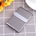 thumbnail image 3 of Masteelf PU Business Card Holder Case, Stylish Credit Card Organizer Box for Office and Travel, 3 of 8