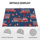 thumbnail image 3 of Fotbe Fire Truck 1 Alfombrilla de Secado para Cocina con Estampado, 18x24 Pulgadas, 3 of 7