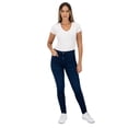thumbnail image 3 of Pantalón Skinny Britos Jeans Mujer Azul Magic Pomp 025053, 3 of 5