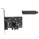 thumbnail image 2 of Tarjeta elevadora, adaptador SATA3.0 a puerto PCI E G Tarjeta de disco duro Tarjeta de expansión SAT PCIE La mejor en su clase, 2 of 9