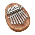 thumbnail image 4 of Mini piano de pulgar de 8 tonos, piano de dedo, piano de pulgar kalimba de cristal, pequeño instrumento musical, 4 of 6