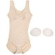 thumbnail image 2 of Entrenador Con Escote En V, Moldeador De Cuerpo Adelgazante Con Sujetador, Entrenador De Cintura Para Mujer, Body Con Control De Barriga, Color Caqui, 2 of 7