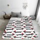 thumbnail image 5 of Balery Christmas Dachshund Manta de Felpa Suave y Acogedora – Cobija de Franela Aterciopelada para Cama, Lavable y Cálida para Sofá, Mascotas, Transpirable-80"x60", 5 of 7