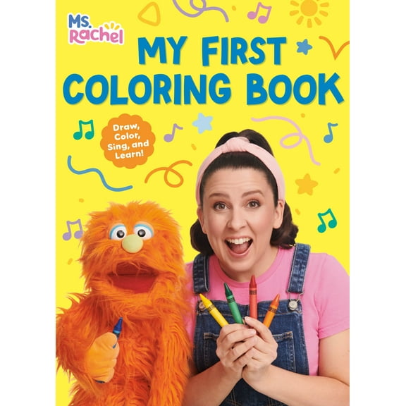 My First Coloring Book (Ms. Rachel) (Paperback)