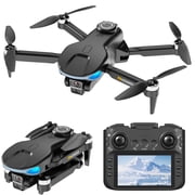 HCBY GPS Drone with 4.3-Inch Screen Remote - 22-Min Flight Time, 1080P Camera, Obstacle Avoidance for Teens/Ages 14+ (2.4G, Brushless Motor, 3 Speeds)