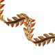 thumbnail image 2 of Cinta decorativa Vickerman de 6,4 cm x 4,6 m con borde cableado, 2 of 3