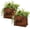 2pcs, variant on Rustic Metal Handbag Planter Decor, Metal Purse Planter with Curved Handle, Hello Welcome Purse Flower Box for Wedding Home Garden Patio Lawn, Vintage Farmhouse Garden Decor