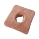 thumbnail image 2 of Toalla con orificio para la cara para mesa de , suave, resistente, cómoda, ligera, reutilizable, toalla de para salones de belleza y spas Café ligero, 2 of 9