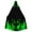 Green, variant on Hvyesh Halloween Hooded Cloak for Men Women Robe Cape With Hood Medieval Cosplay Wizard Witch Costumes