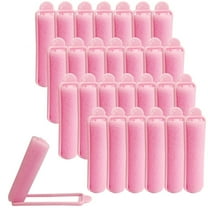 28 Pcs Foam Sponge Hair Rollers,Foam Rollers Hair,Soft Sleeping Curlers,Flexible Sponge Curler for Women Girls,Hairdressing Styling(Random Color,0.6 inch)