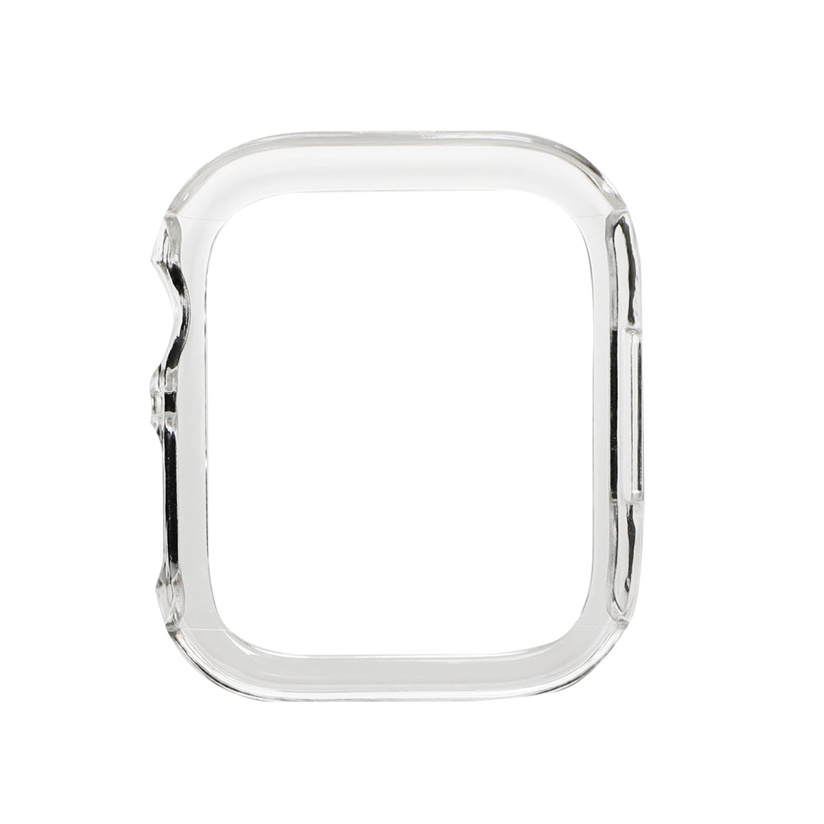 onn 45mm Clear Watch Bumper with No Screen Cover, 1 Piece