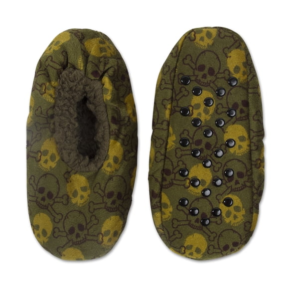 Silky Suede Boys' Skull Camo Babba Sock, 1 Pk