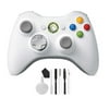Pre-Owned Xbox 360 Wireless Controller - White for PC BOLT AXTION Bundle (Refurbished: Like New)
