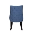 thumbnail image 2 of Chic Home Cooper PU Leather, Linen Dining Chair, Set of 2, 2 of 5