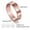 Rose Red, variant on Stainless Steel Ring with Cross Cut Out Design Non-Mainstream Ring Birthday Gift Idea Special Occasion Present Religious Jewelry Statement Ring
