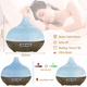 thumbnail image 5 of "Difusor De Aromaterapia Con 12 Aceite Para Esenciales 500ml Marron Oscuro ", 5 of 5