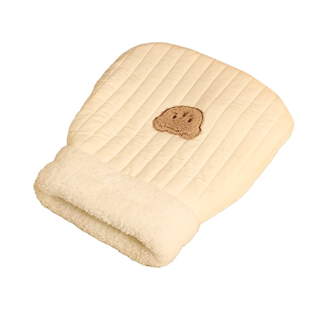 Saco de Dormir para Gatos Cama Autocalentable de Terciopelo para Gatos/Gatitos de Interior Descanso Acogedor