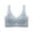 Gray, variant on Ultra-Thin Ice Silk Bra for Women Seamless Wireless Bra Breathable Lifting Bralette Summer Sleep Daily Bra