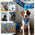 thumbnail image 2 of Bandana de cumpleaños para perros, sombrero de cumpleaños para perros, bufandas, globo de bandera con lindos suministros para fiestas de cumpleaños para perros, decoraciones (juego de 11 pie, 2 of 5