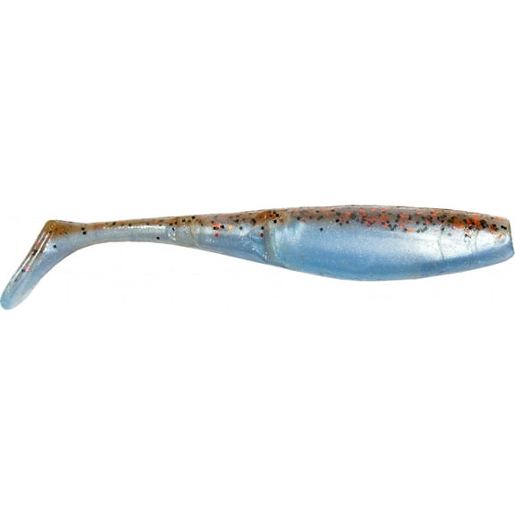 Z-Man SPT4-330PK5 Elaztech Paddlerz Scented Swimbait, 4" Blue Claw 5 - SPT4-330PK5