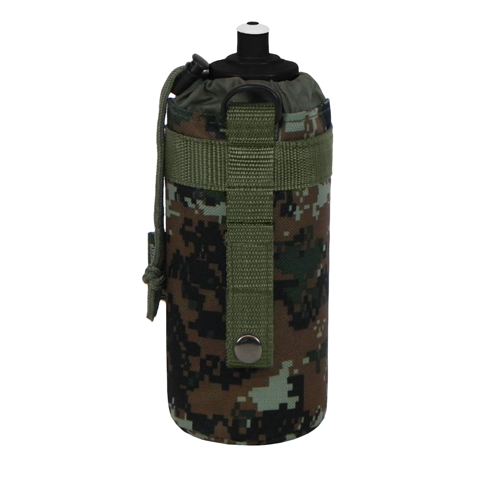 Tactical Military Water Bottle Pouch - Green ACU
