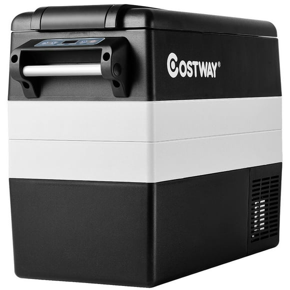 Costway 55 Quart Portable Refrigerator Electric Car Cooler Compressor Freezer Camping