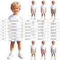 thumbnail image 3 of Tigivemen Striped Gym Shorts for Boys Athletic Basketball Sweatshorts Toddlers Workout Shorts 2-3Y,Pink, 3 of 7