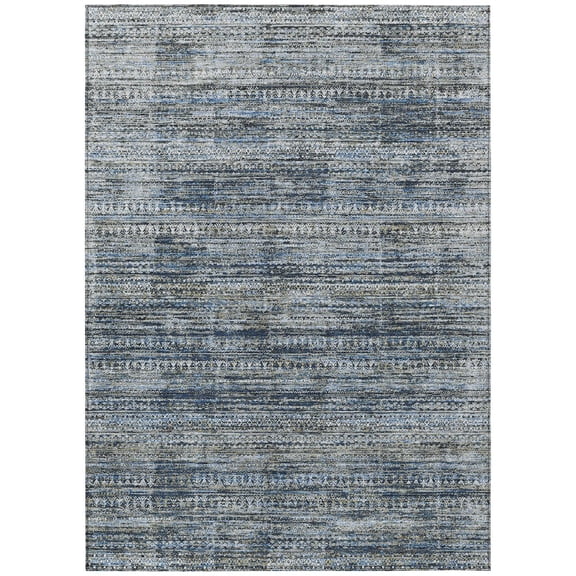Dalyn Rugs Machine Washable Indoor/Outdoor Chantille Denim 10' x 14' Rug