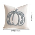 thumbnail image 3 of Fall Halloween Pumpkin Tufted Throw Pillow Cover Embroidered Decorative Cushion Cover for Couch Sofa Bed Home Decor by OVFUIZ, 3 of 6