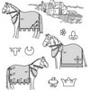 Suitability 9130 Medieval Horse Costume Pattern (With Rump Cover) Equestrian Sewing Pattern