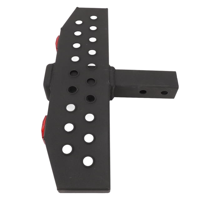 Towing Hitch Steps, Black Hitch Step Pad Heavy Duty Convenient Access Weather Resistant with Reflective Strip for Car
