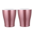 thumbnail image 6 of COMPUKAS 2Pcs Lazy Self Watering Flower Pots for Home Gardening and Indoor Use Rose Gold 6.80X6.80X6.80in, 6 of 8