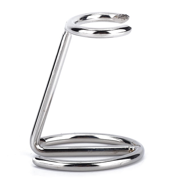 Soporte para brochas de afeitar, brocha de afeitar para hombres, soporte para brochas de afeitar de acero inoxidable, soporte para brochas de afeitar, valor excepcional