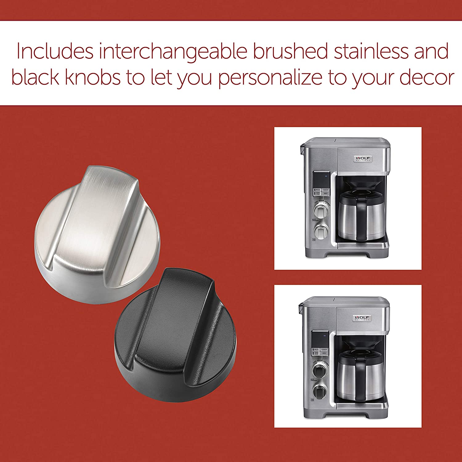Wolf Gourmet Programmable Coffee Maker 