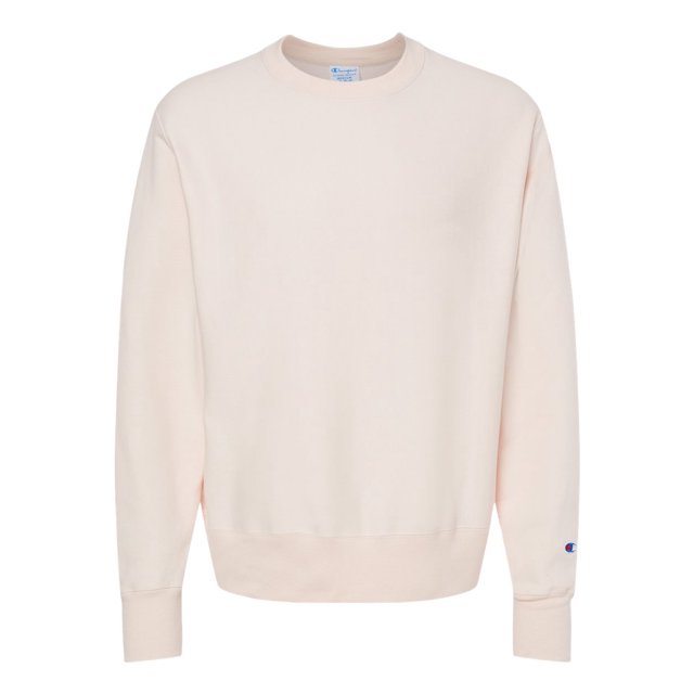 Champion Chandail Molletonné à Col Ras du Cou pour Hommes en Tricot Inversé, m, Blush pour le Corps