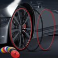 thumbnail image 4 of Wheel Rims Protectors Decor Strip Car Vehicle Color Wheel Rims Protectors Trim Tire, 4 of 5