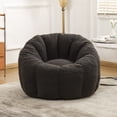 thumbnail image 2 of Jopath Bean Bag Chair for Adults and Kids,Oversized Bean Bag Sofa with Armrests Stuffed High-Density Foam,Lazy Sofa Floor Sofa for Living Room Bedroom,Dark Gray, 2 of 10