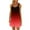 Multicolor E, variant on Sundresses for Women, Womens Summer Dresses, Round Neck Sleeveless Gradient Tie Dyed Beach Dress