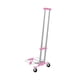 thumbnail image 4 of Carrito de mano plegable Strade Fareast Limited con soporte de carga fuerte Rosa 97cmx28cmx23cm, 4 of 8