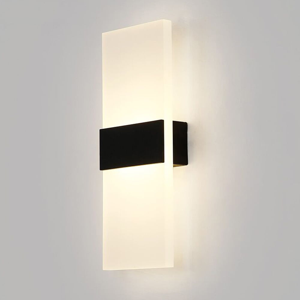 LED Acrylic Bar Light Corridor Hallway Stair Bedside Wall Sconces Fixture Lamp 