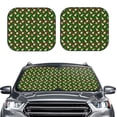 thumbnail image 6 of Lsque Gnomes In Caps 2 PCS Windshield Sun Shade | CarFoldable Window Covers | Car Accessories Reflect UV for Universal Cars SUV Truck | Medium, 6 of 7